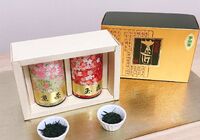玉　露　朝霧･煎茶深蒸し　萌香　各70g缶入り　(2R-30B)